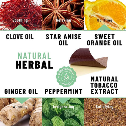 Anti-Smoke Herbal Patches, Quit Smoking Naturally & Easily