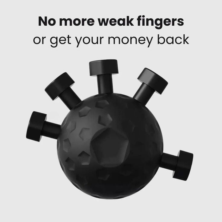 Multicours™ 5-Finger Grip Ball | Portable Hand Therapy & Fitness Tool