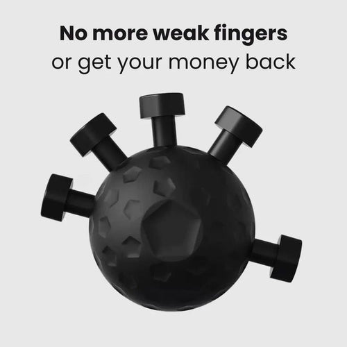 Multicours™ 5-Finger Grip Ball | Portable Hand Therapy & Fitness Tool