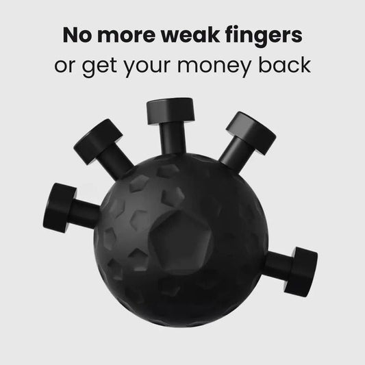 Multicours™ 5-Finger Grip Ball | Portable Hand Therapy & Fitness Tool